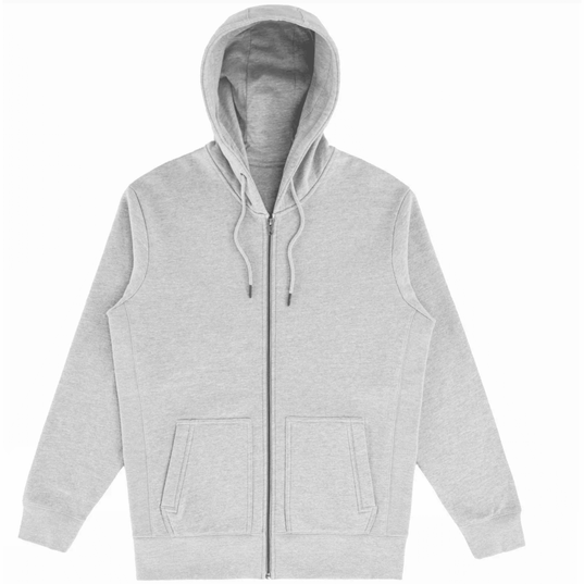 Organic Cotton Zip-Up Sweatshirt