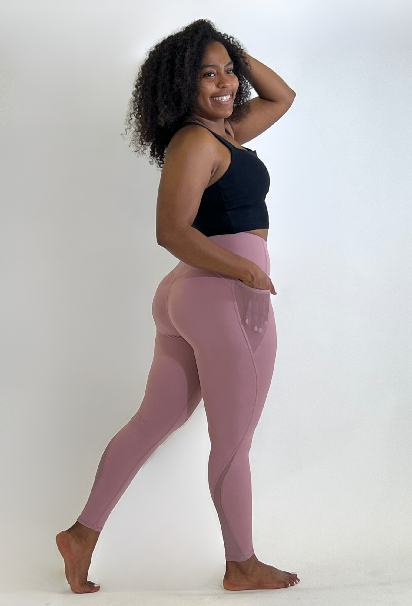 The Sierra High-Waisted Leggings - Hot Pink – Anna Kaytes Boutique