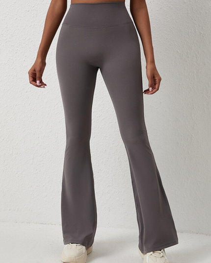 High-Waist Scrunch Flare Leggings